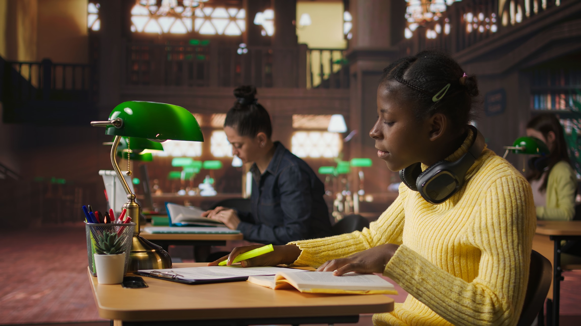 Students learning with Edupassify